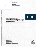 CP 51 - 2004 Manufactured Gas Pipe Installation