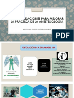 Recomendaciones Practica Anestesiologia