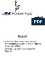 Program Cek Plagiarisme & Mendeley - Abdurrahman