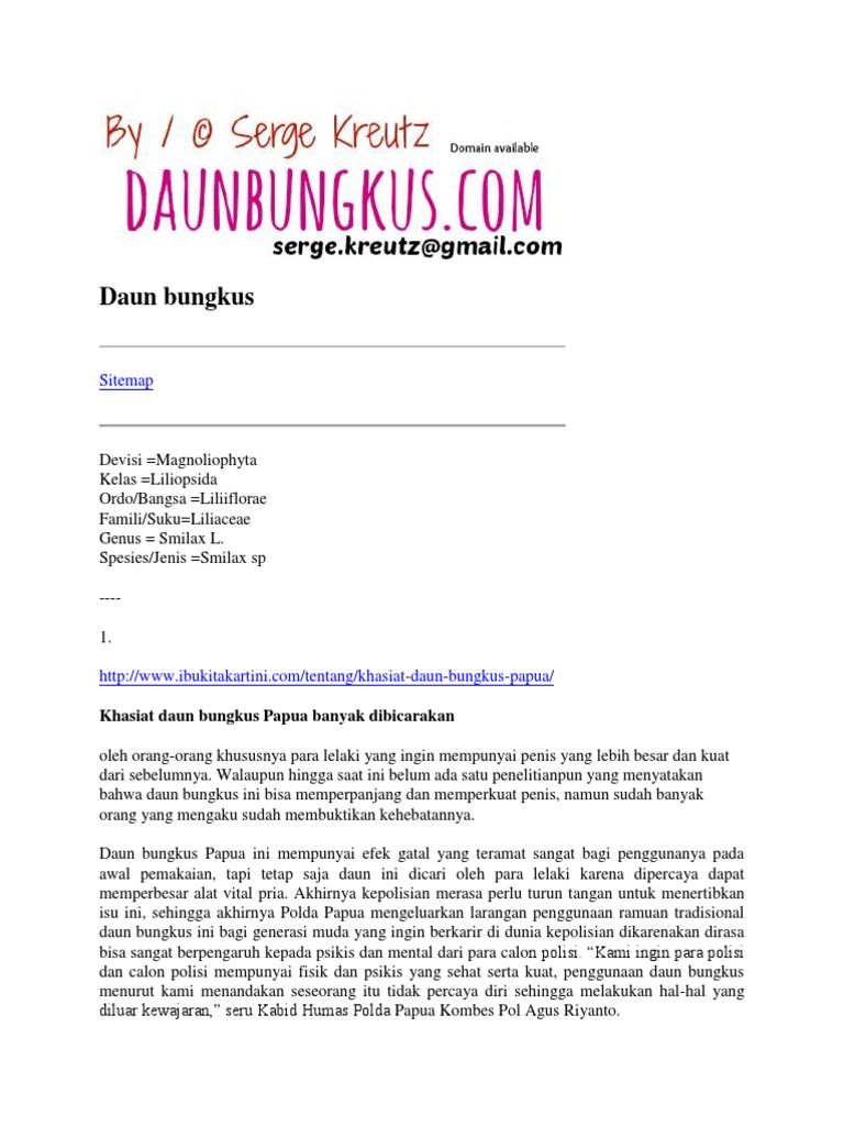 Daun bungkus