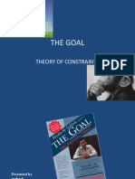 The Goal: Theory of Constraints