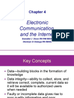 Electronic Communication and The Internet: Gamaliel J Sison RN RM Manc Sheinlyn G Odanga RN Manc