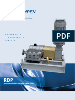 RDP Reciprocating Plunger Pump Brochure en