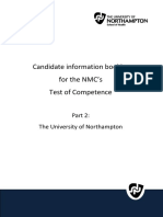 NMC Candidate Information Booklet Sept 2016