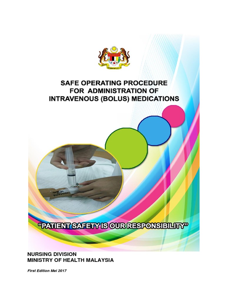 SOP For Administration IV Injection | PDF | Intravenous Therapy ...