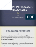 Hukum Pedagang Perantara