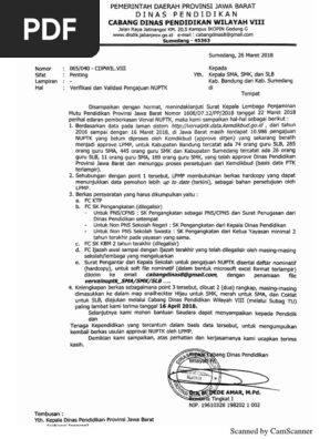 Contoh Kop Surat Dinas Pendidikan Provinsi Jawa Barat 