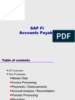 Sap Fi Accounts Payable