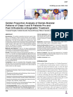 Golden Proportion Analysis of Dental–Skeletal Patterns of Class II and III Patients Pre and Post Orthodontic-orthognathic Treatment.pdf