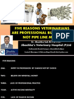 Five Reasons Veterinarians are professional bucket filler not pipeline filler by Dr. Jibachha Sah.pdf