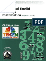 264411216 Carti Concursul Euclid Te Invata Matematica Clasa 3 Ed Aktis Kogaion TEKKEN