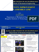 Productivity Improvement of An Assembly Line 2018