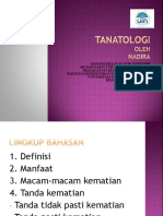 DT - Presentasi Tanatologi
