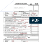 個人報稅表格（BE）中英文翻譯 PDF