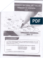 Simulacro UNAC PDF