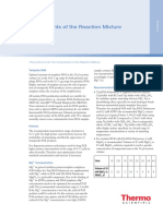 Components Reaction Mixture