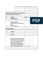 Bill of Quantities Landscaping Project