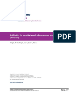 Antibiotics for Hospital-Acquired Pneumonia in Children.2016