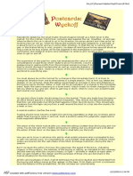 Ostcards Yckoff: PDF Created With Pdffactory Trial Version
