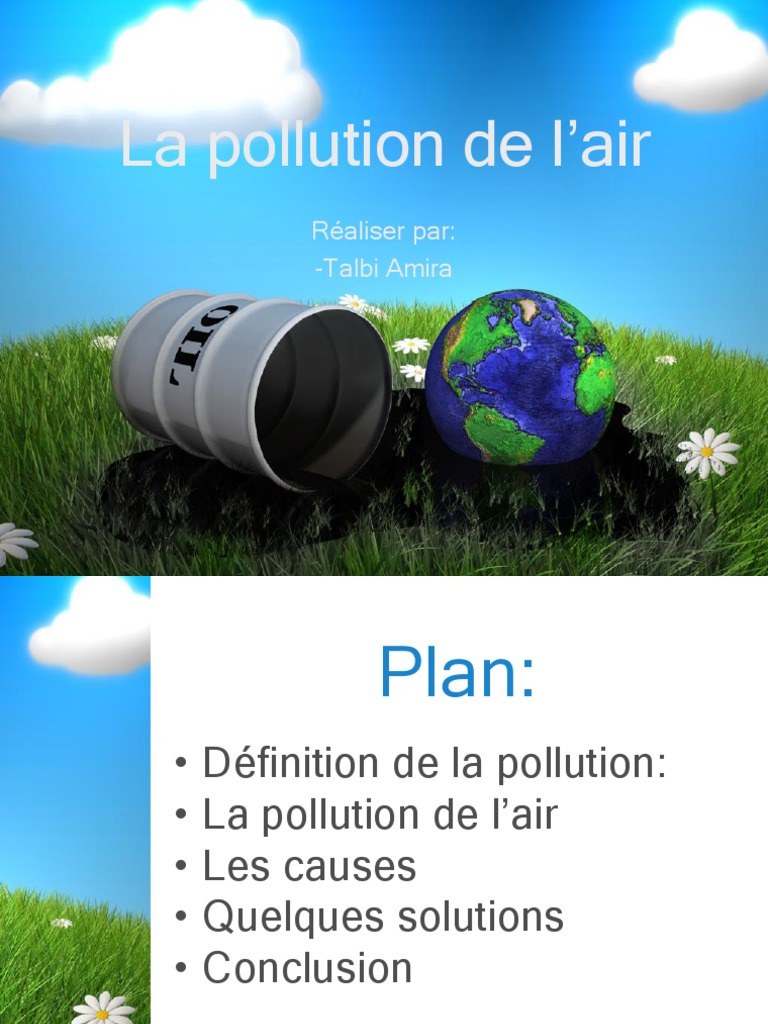 La Pollution de L'air | PDF | Pollution de l'air | Atmosphère de la Terre