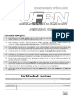 Administrador de Banco de Dados - UFRN