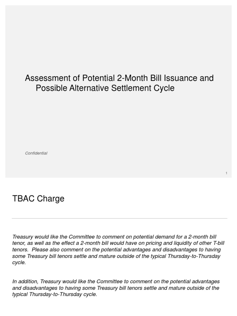 2-Month Treasury Bill Issuance Analysis | PDF | United States Treasury ...