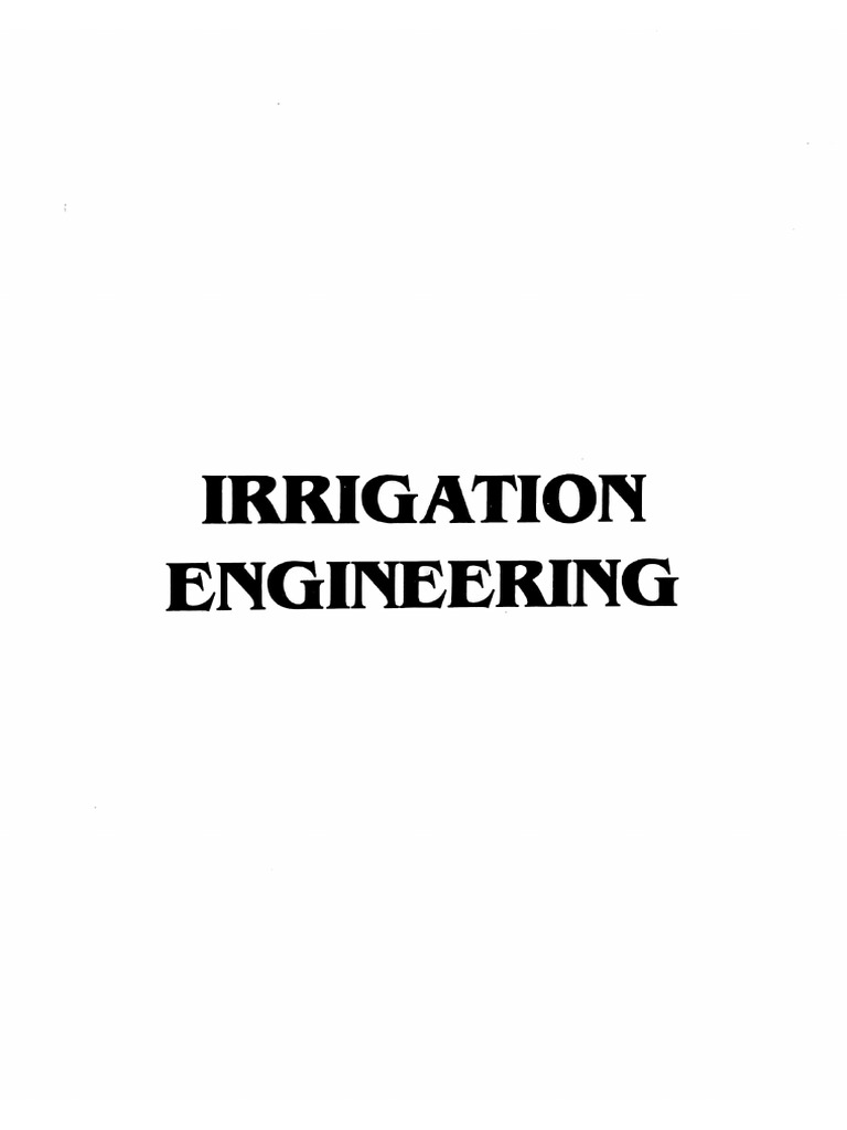 Irrigation intelligence overview