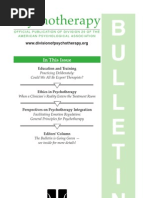 Download Psychotherapy Bulletin 453 by The APA Division of Psychotherapy SN37799350 doc pdf