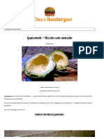 Guacamole - Receita Com Avocado - Receitas Lanches-Hambúrguer