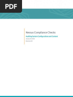Nessus Compliance Checks