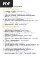 Financial Management - Lecture Notes, Study Material and Important Questions, Answers