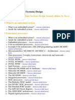 Embedded Systems Design - Lecture Notes, Study Material and Important Questions, Answers