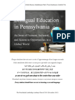 Bilingual Education in Pennsylvania Policy Paper