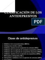 Clasificación de Los Antidepresivos