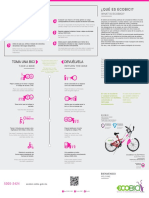 Reglas y beneficios del sistema de bicicletas públicas ECOBICI de la CDMX