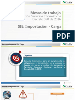 2 SIE Importación Carga