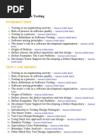 Software Testing - Lecture Notes, Study Material and Important Questions, Answers