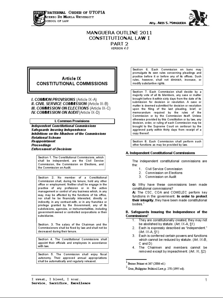 Docslide - Us - Utopia Consti Reviewer Part 2 Version 4 | PDF ...