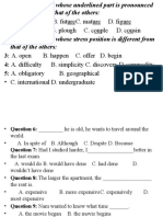 Choice Gen Ed Ed1 | PDF | Saturn | Planets