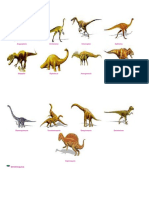 Clasificación de Dinosaurios