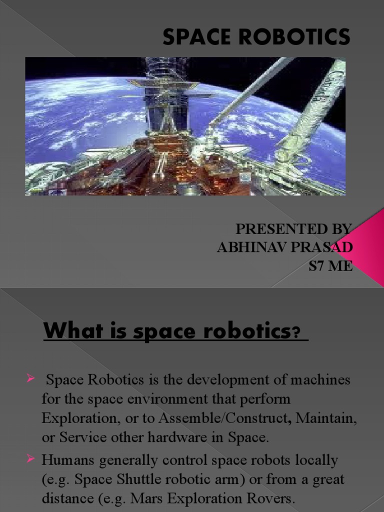 Robotic Arm In Space