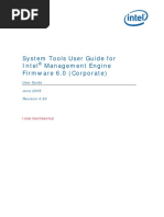 System Tools User Guide For Intel Management Engine PDF