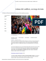 Comunidad LGBTI, En Riesgo de Trata de Personas en Bogotá - Bogotá - ELTIEMPO.com