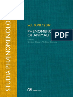 Ciocan, Diaconu 2017 Phenomenology of Animality - Studia Phaenomenologica Vol. 17 (2017) ToC PDF