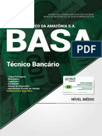 Apostila BASA - Técnico Bancário (2018) - Nova Concursos