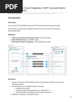 SAP S4HANA Cloud Integration SAP SuccessFactors Employee Central