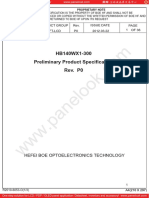 HB140WX1 300 Boe