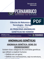 ProfessorAutor - Biologia - Biologia Ι 3º Ano Ι Médio - As Principais Anomalias Genéticas No Homem