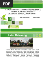 I Profil Taman Buah Mekarsari A Letak Geografis