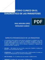 Laboratorio clínico en el diagnóstico de parasitosis